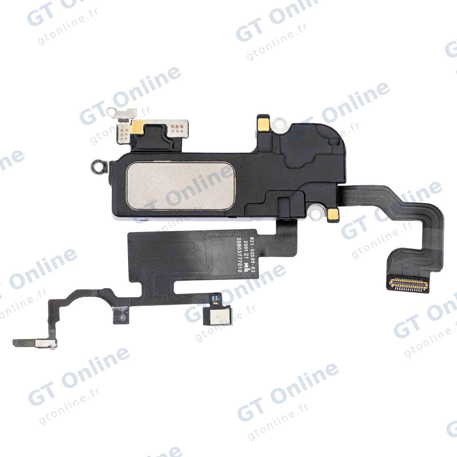 Écouteur interne à souder pour Apple iPhone 12 Pro Max (Warning: Soldering Required For Face ID Functionality, premium)