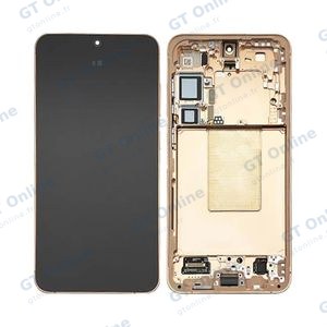 Écran Tactile Soft Oled avec Châssis Samsung Galaxy S24 Plus 5G S926 Orange