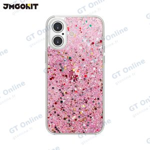 Coque de Protection Twinkle JMGOKIT pour Apple iPhone 16 Rose