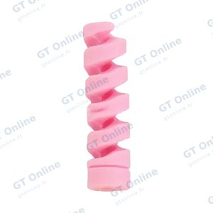 Protection pour Câble en Silicone (x4) Rose
