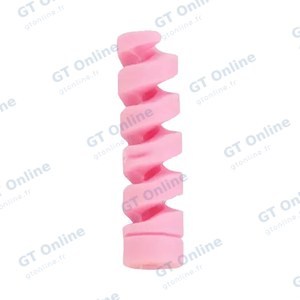 Protection pour Câble en Silicone (x4) Rose