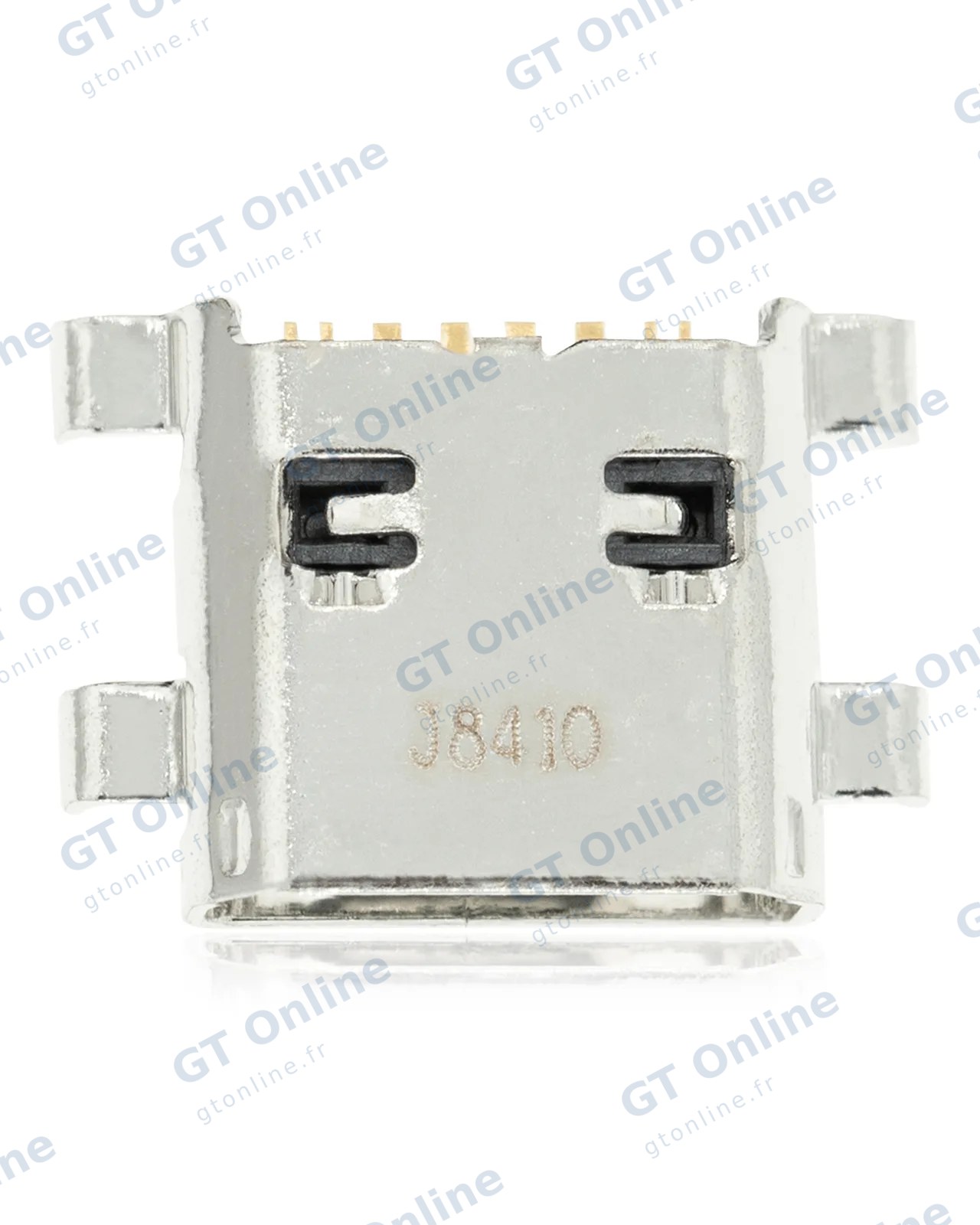 Connecteur de charge à souder — format Micro B, 6 broches, 4 points de fixation (C359)