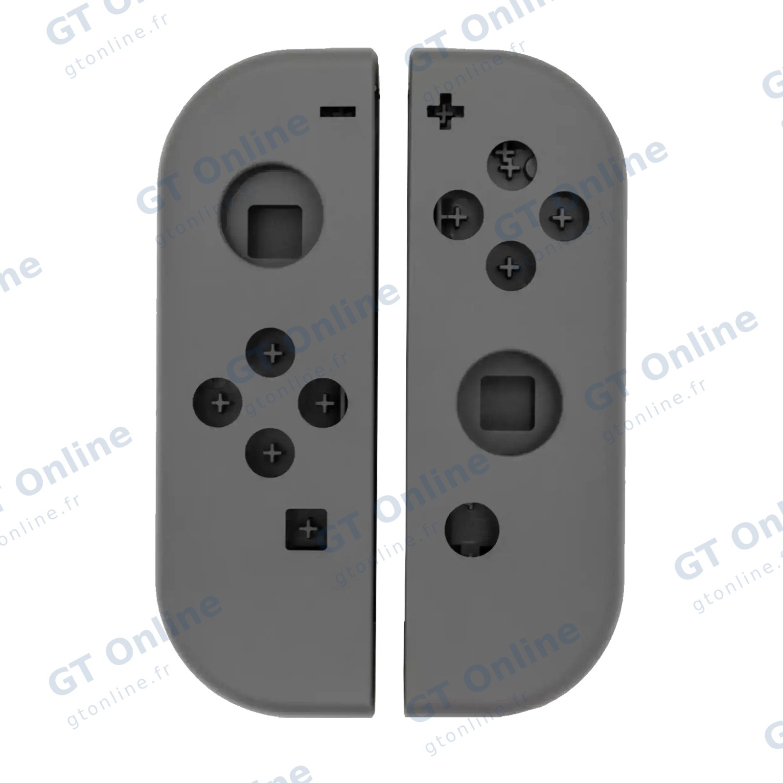 Coque de remplacement pour manette Joy-Con Nintendo Switch OLED (gris)