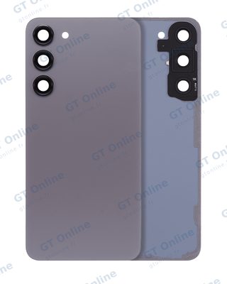 Vitre arrière pour Samsung Galaxy S23 Plus (pack service origine, graphite)