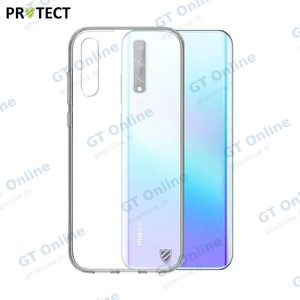 Coque Silicone PROTECT pour Huawei P30 Transparent