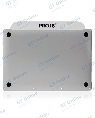 Coque inférieure pour Apple MacBook Pro 16" A2485 (2021) (origine d'occasion, argent)