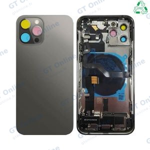 Coque de Réparation Complète Aftermarket (PIEC) Apple iPhone 12 Pro (Version US) Graphite