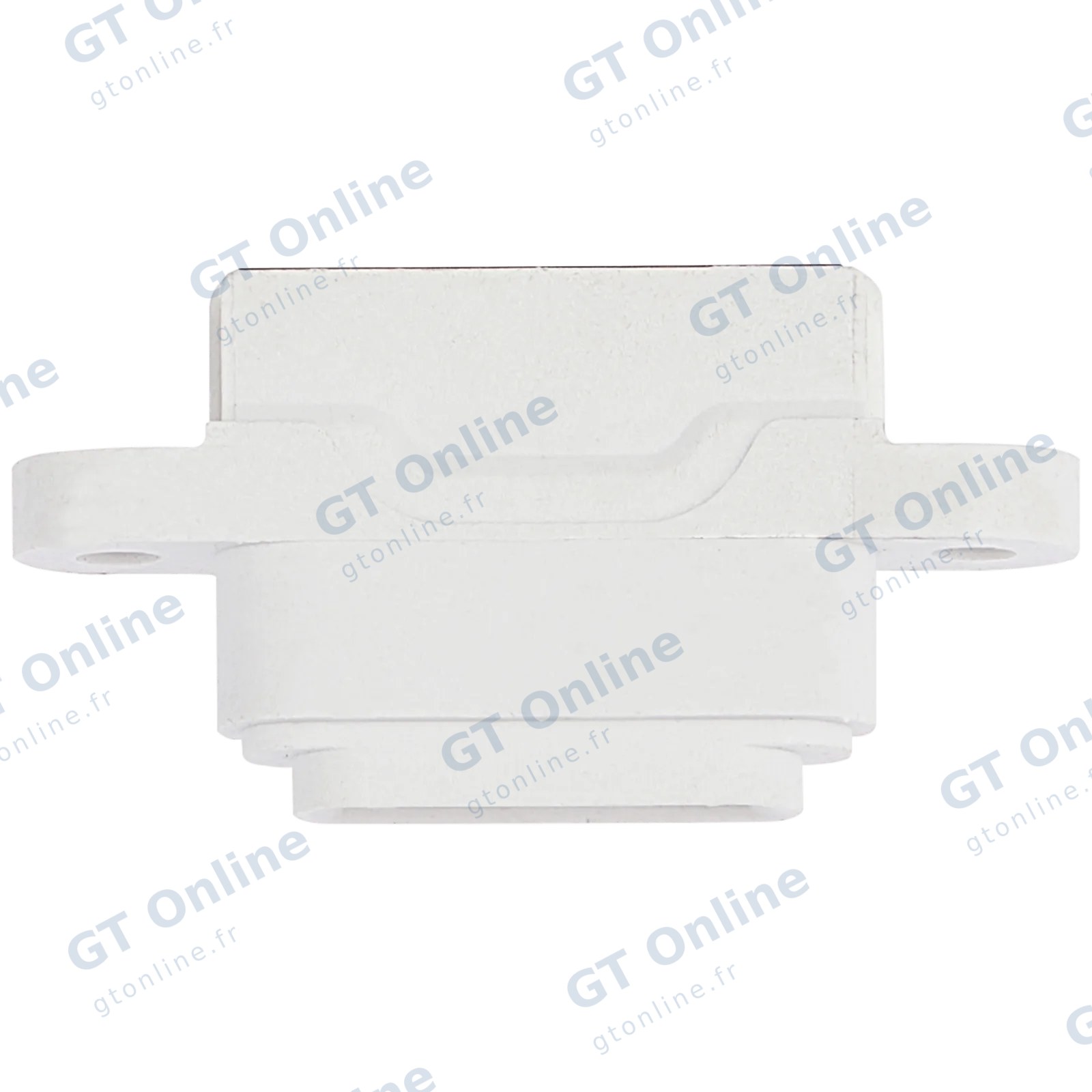Connecteur de charge nu à souder pour Apple iPad Mini 1 / Mini 2 / Mini 3 (soudure requise, blanc)