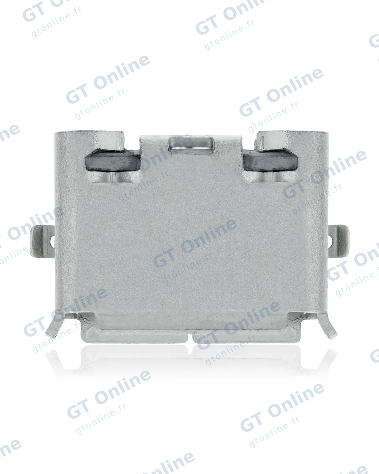 Connecteur de charge à souder — format Micro B, 5 broches, 2 points de fixation (C026)