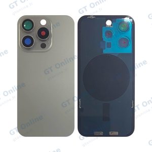 Cache Arrière Apple iPhone 15 Pro (Without Part) Titane Naturel
