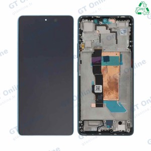 Écran Tactile Original Pulled avec Châssis (PIEC) Xiaomi POCO F5 5G Bleu