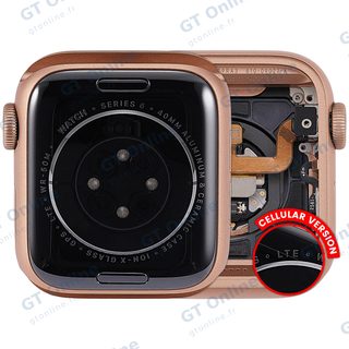Châssis pour Apple Watch Series 6 (40MM) (origine d'occasion — grade A, Cellular Version, Aluminum / Rose Gold)