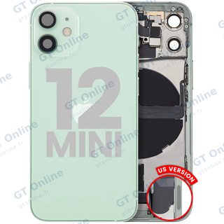 Châssis pour Apple iPhone 12 Mini (version US, origine d'occasion — grade B, vert)