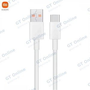 Câble Data USB vers USB-C Xiaomi Mi BHR6032GL 120W 1m Blanc