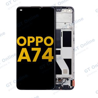 Écran OLED avec châssis pour OPPO A74 4G (reconditionné, toutes couleurs)