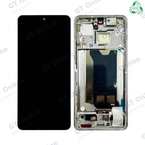 Écran Tactile Original Pulled avec Châssis (PIEC) Xiaomi Poco F7 Pro 5G Argent