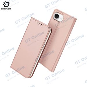 Housse de Protection Skin Pro Dux Ducis pour Apple iPhone 16e Rose