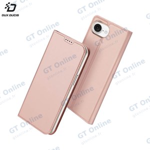 Housse de Protection Skin Pro Dux Ducis pour Apple iPhone 16e Rose