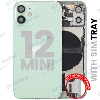 Châssis pour Apple iPhone 12 Mini (version EU, origine d'occasion — grade B, vert)