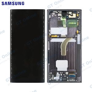 Écran Tactile Original Samsung Galaxy S22 Ultra S908 GH82-27488A GH82-27489A Noir