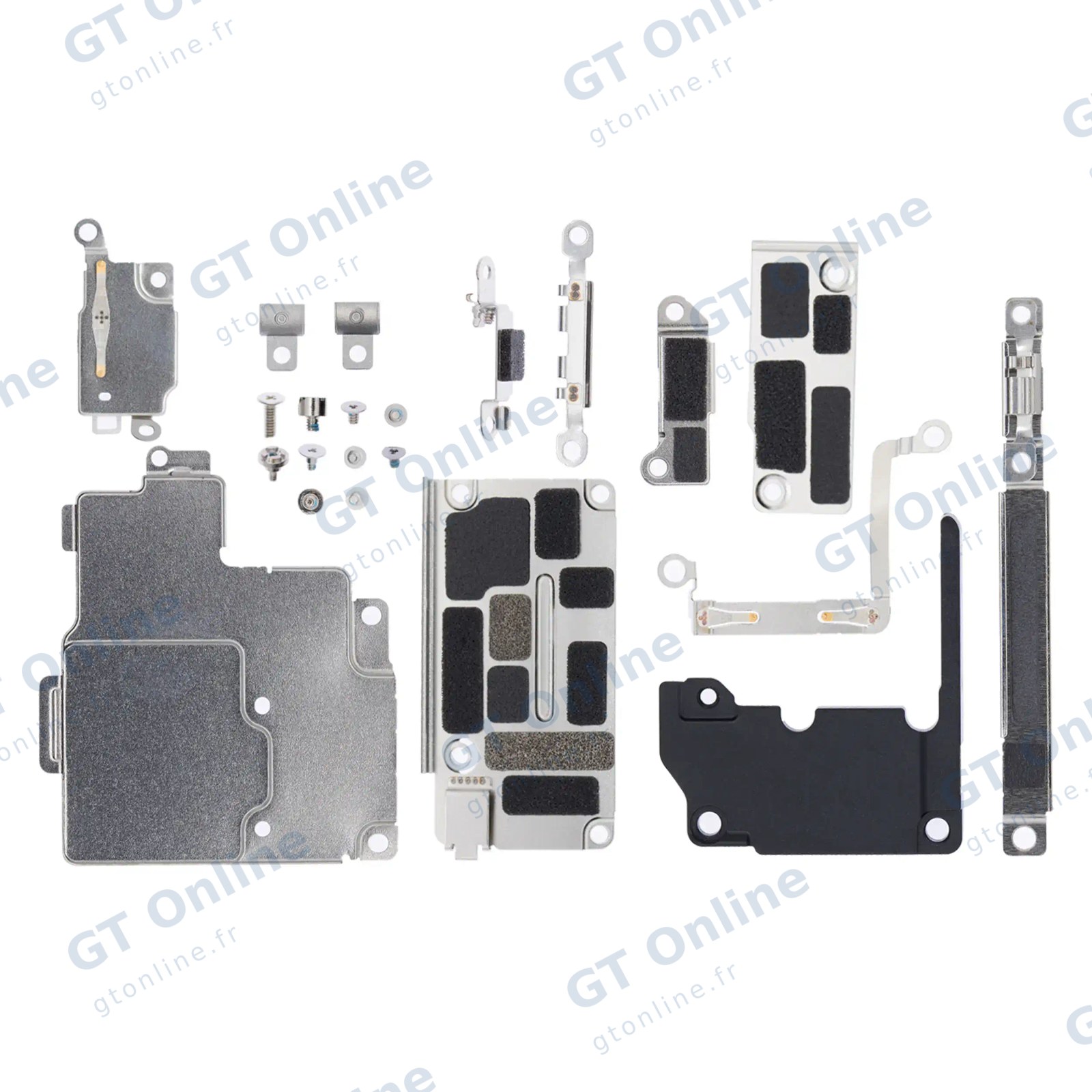 Jeu de petits supports métalliques pour Apple iPhone 12