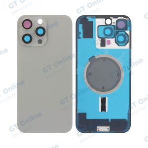 Cache Arrière Premium Apple iPhone 16 Pro Max (Without Parts) Titane Naturel