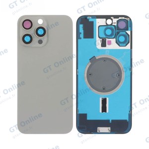Cache Arrière Premium Apple iPhone 16 Pro Max (Without Parts) Titane Naturel