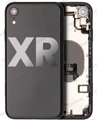 Châssis pour Apple iPhone XR (origine d'occasion — grade B, noir)