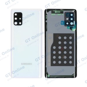 Cache Arrière Premium Samsung Galaxy A51 5G A516 Blanc Prismatique