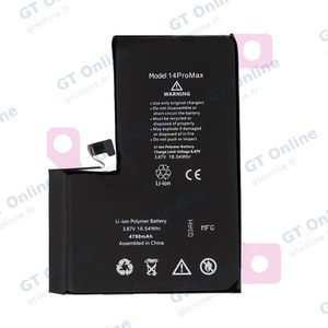 Batterie Diagnostic High Capacity Apple iPhone 14 Pro Max (TI 4790mAh)