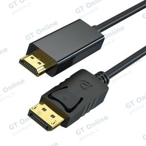 Câble DisplayPort Mâle vers HDMI Mâle - 1m