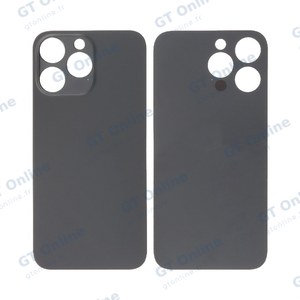 Vitre Arrière Apple iPhone 14 Pro Max (Laser LH) Noir Sidéral