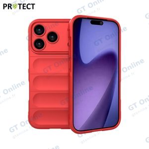 Coque de Protection IX008 PROTECT pour Apple iPhone 17 Pro Rouge