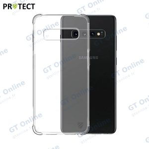 Coque Silicone Renforcée PROTECT pour Samsung Galaxy S10 Plus G975 Transparent