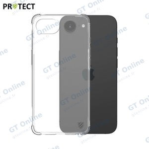 Pack de 10 Coques Silicone Renforcée PROTECT pour Apple iPhone 16e Bulk Transparent