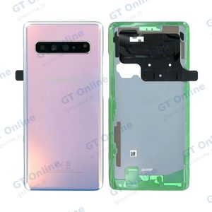 Cache Arrière Premium Samsung Galaxy S10 5G G977 Crown Silver