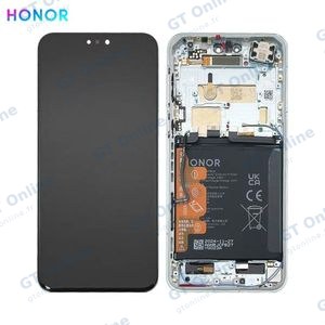 Bloc Écran Complet avec Châssis et Batterie Original Honor Magic 7 Pro 0235AMRP Breeze Blue