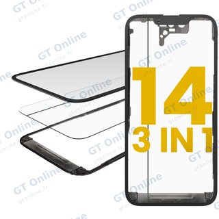 Vitre d’écran avec OCA pour Apple iPhone 14 (OCA Master)