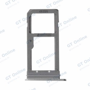 Tiroir Sim Premium Samsung Galaxy S7 Edge G935 Gris