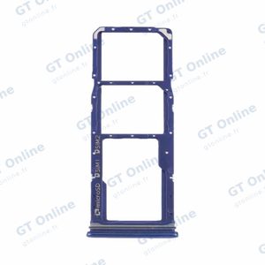 Tiroir Sim Premium Samsung Galaxy A9 2018 A920 Bleu