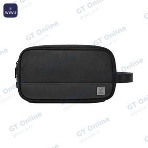 Pochette de Rangement pour Accessoires Wiwu H1 Verrouillage à Code Noir