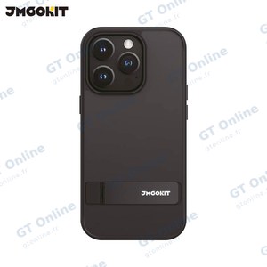 Coque de Protection Metal Bracket JMGOKIT pour Apple iPhone 16 Pro Max Noir