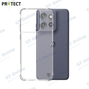 Coque Silicone Renforcée PROTECT pour Motorola Edge 50 Neo Transparent