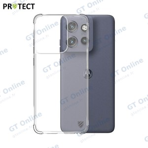 Coque Silicone Renforcée PROTECT pour Motorola Edge 50 Neo Transparent
