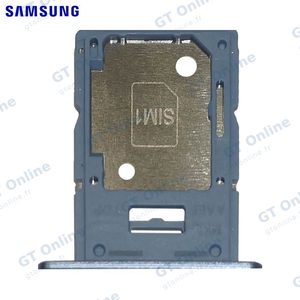 Tiroir SIM Original Samsung Galaxy M15 5G M156 GH98-49063C Bleu Clair