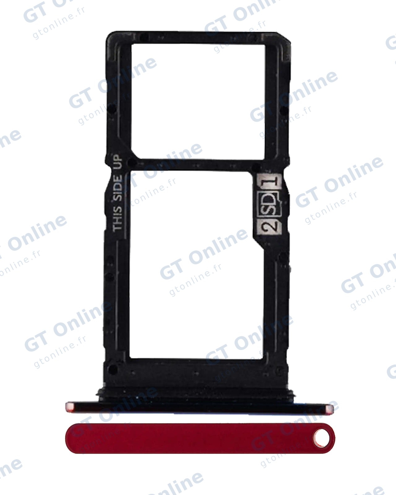 Tiroir SIM pour Motorola One Hyper (XT2027-1 / 2020) (origine, Magenta)