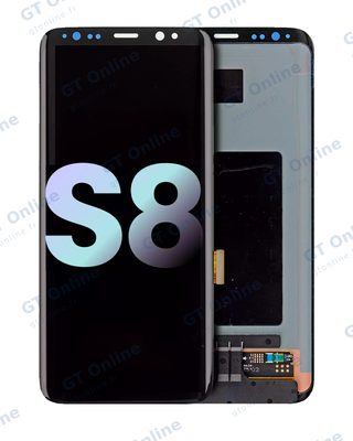 Écran OLED sans châssis pour Samsung Galaxy S8 (pack service origine, toutes couleurs)
