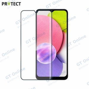 Verre Trempé Intégral PROTECT pour Samsung Galaxy A03s A037 Noir