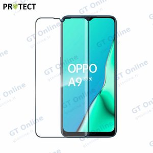 Verre Trempé Intégral PROTECT pour OPPO A5 2020/A9 2020 Noir