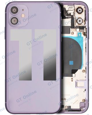Châssis pour Apple iPhone 11 (origine d'occasion — grade A, violet)